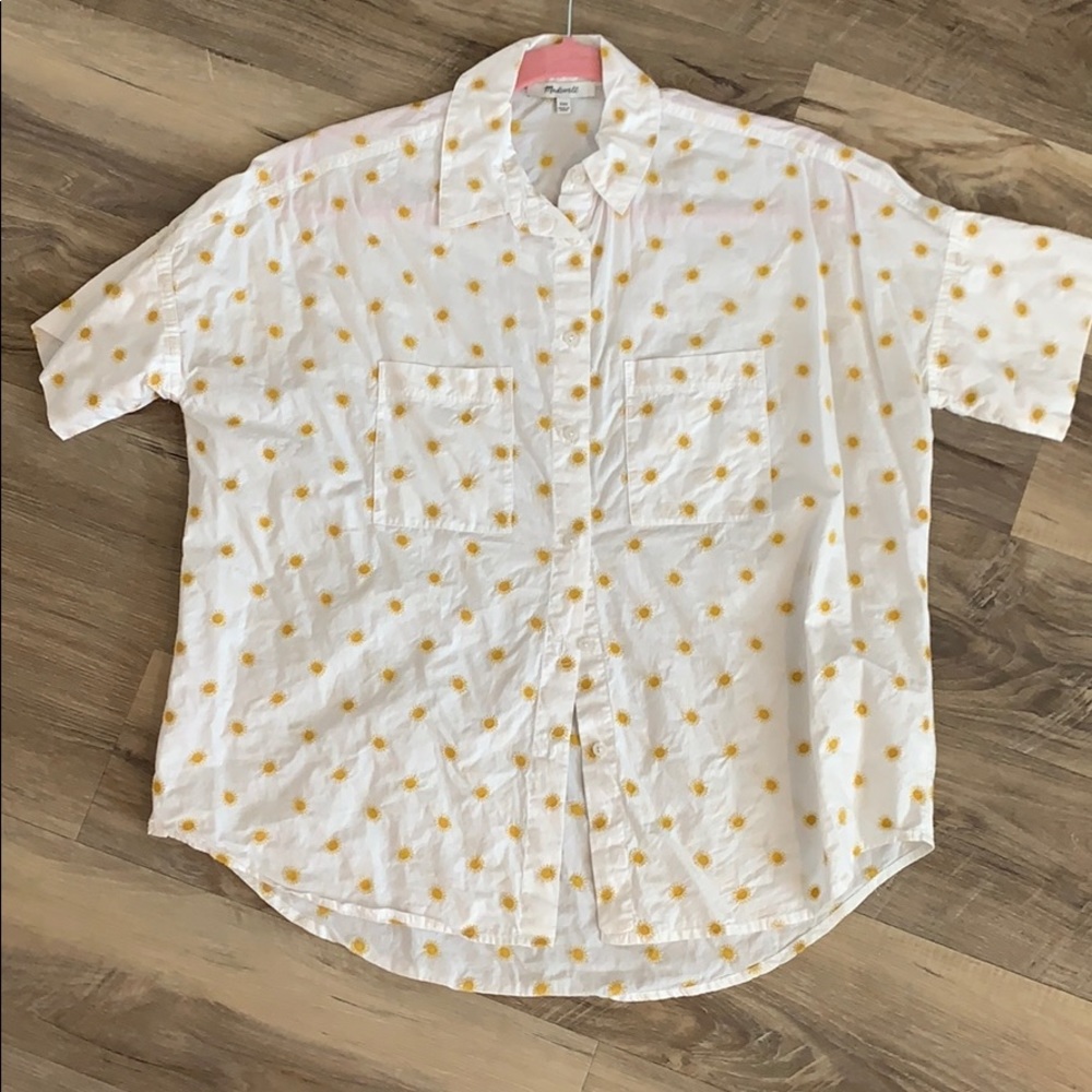 madewell button down top